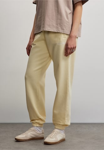 Effilé Pantalon 'Villa' Pegador en jaune