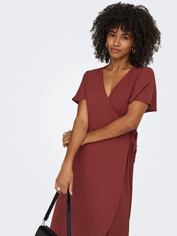 ONLY - Vestido 'ONLLuca' en rojo