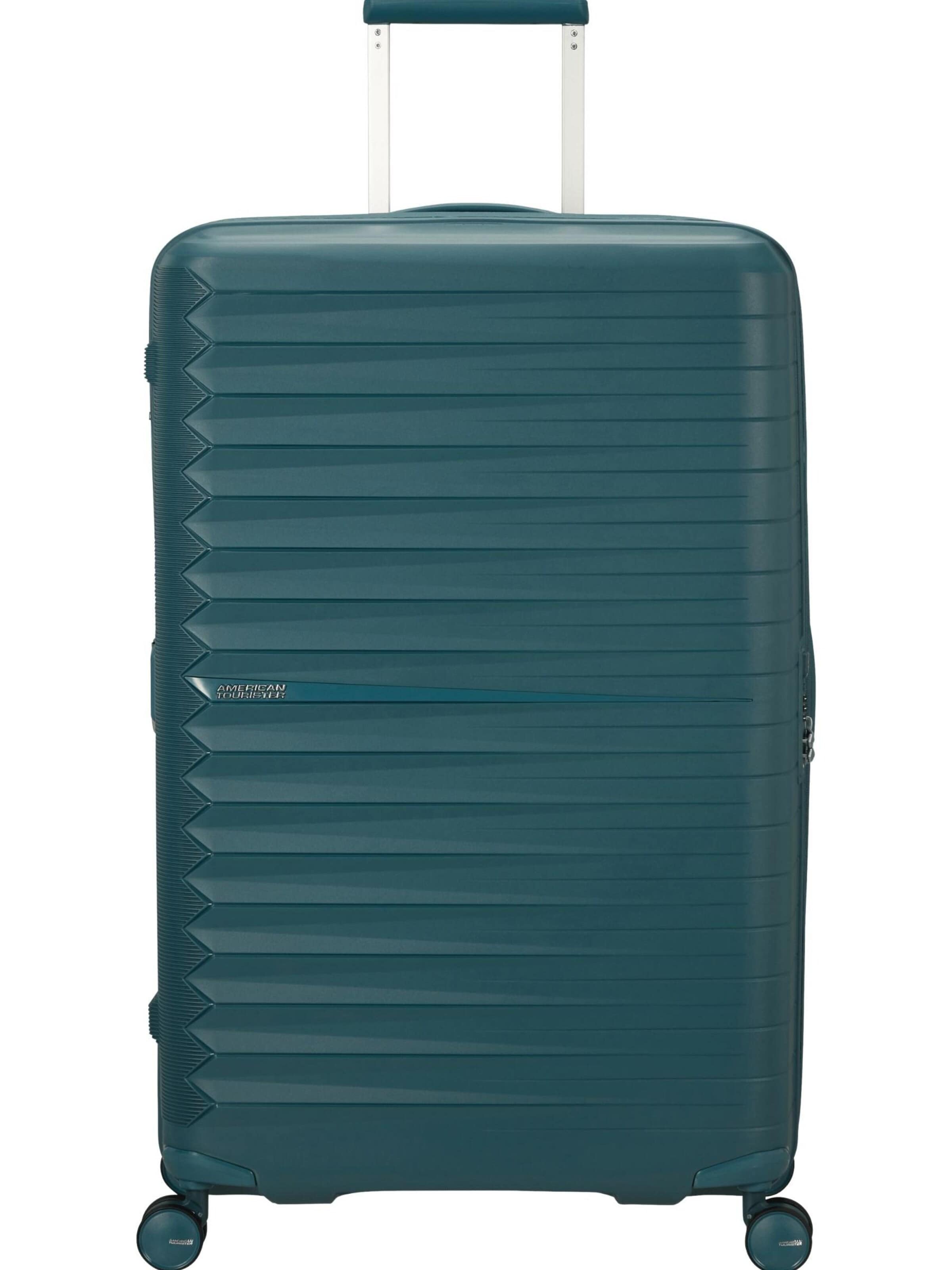 American Tourister Trolley in Blauw: voorkant