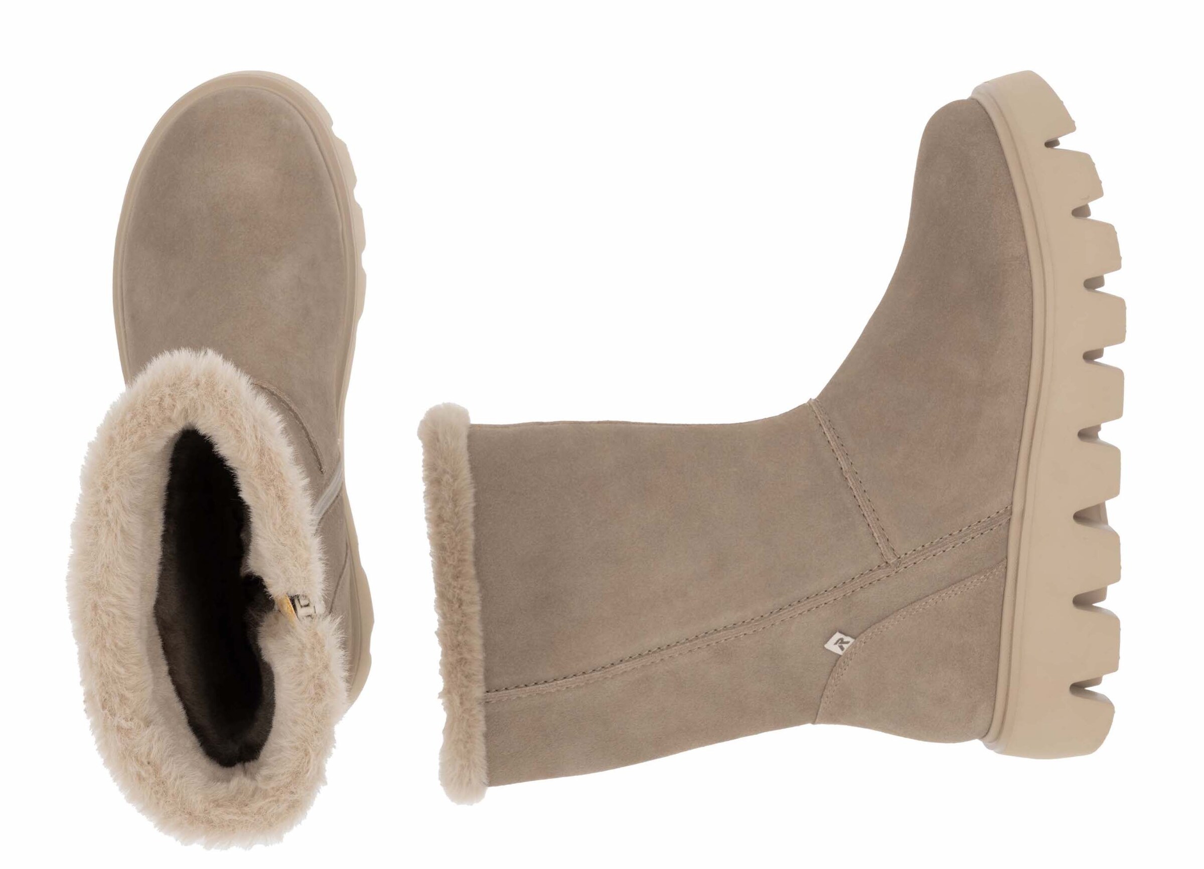 Boots da neve di Rieker Sport in beige