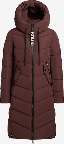Manteau d’hiver 'Mikia' khujo en rouge : devant