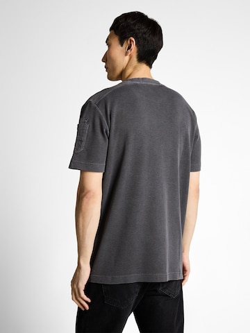 TOM TAILOR Shirt in Grey