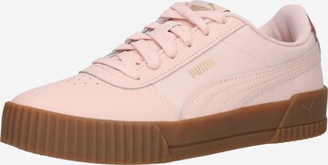 PUMA Rövid szárú edzőcipők 'Carina' - rózsaszín: elől