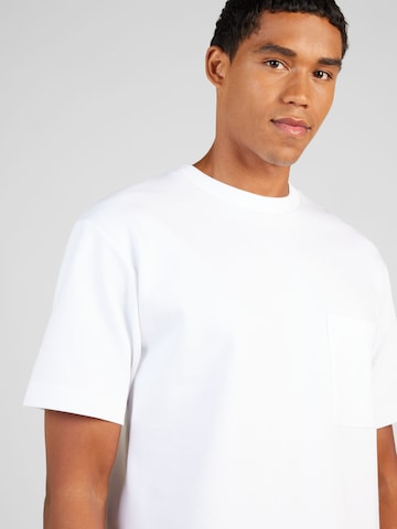 NN07 T-shirt 'Nat' i vit
