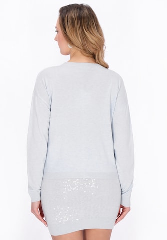 faina - Cárdigan en azul