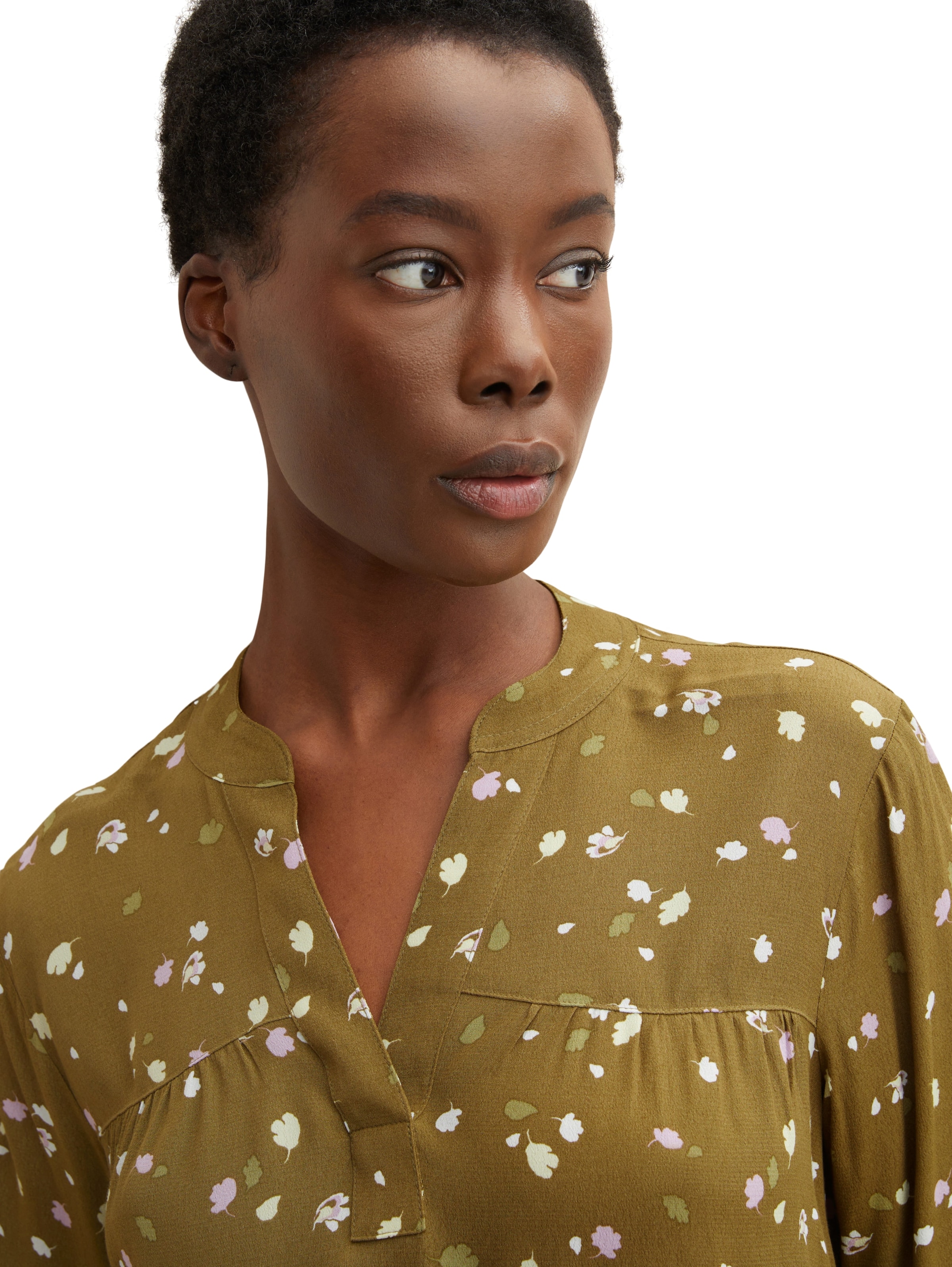 TOM TAILOR Pluus, värv roheline