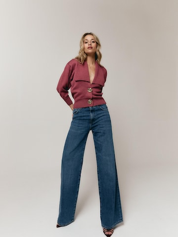 Giacchetta 'Livorno Cardigan' di Akala Studio in rosa