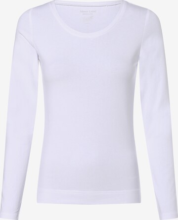 T-shirt Marie Lund en blanc : devant