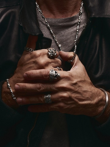 REYTEL Ketting 'MEMENTO MORI' in Zilver