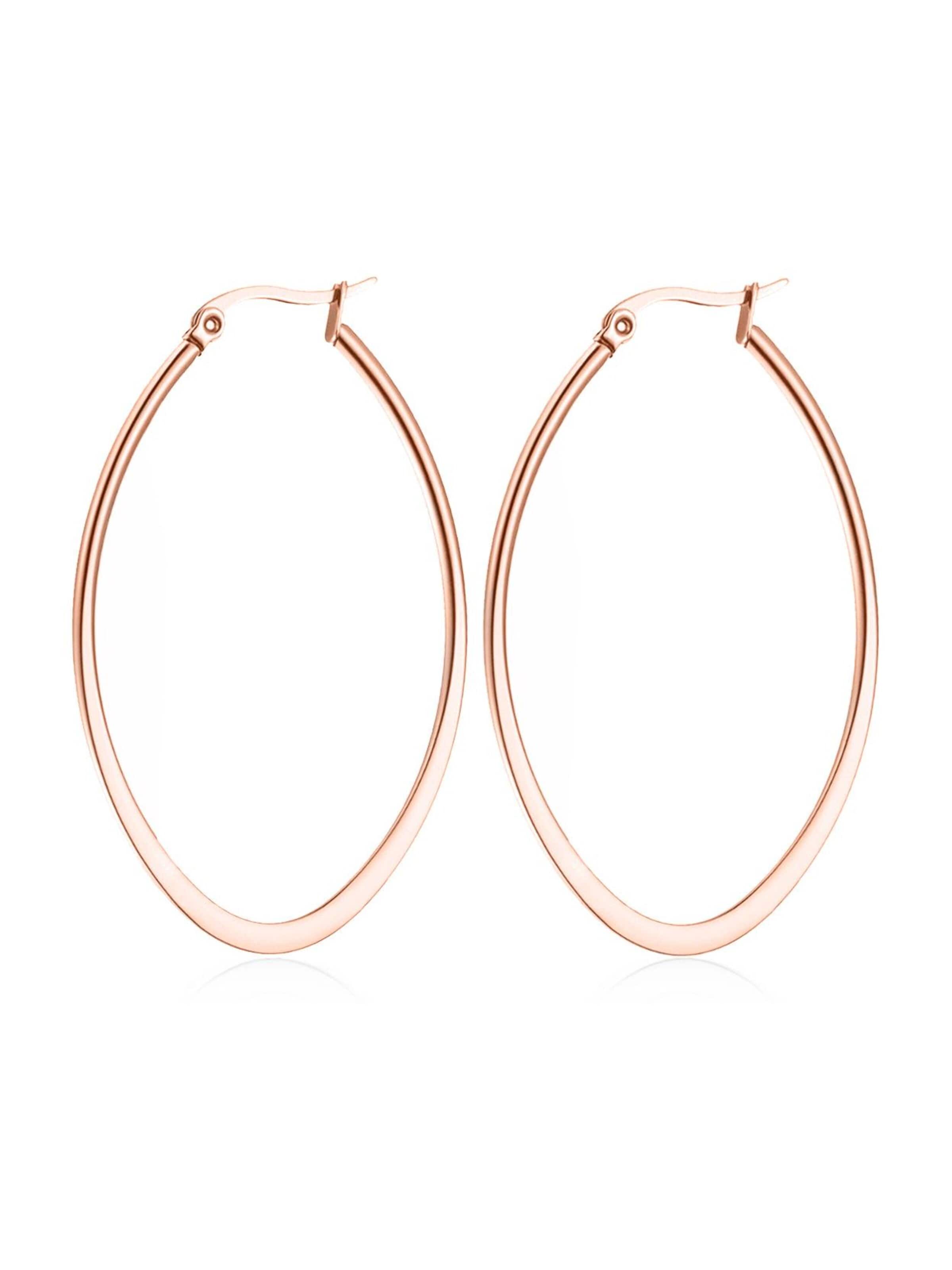 Boucles d'oreilles 'Drop' day berlin en or : devant