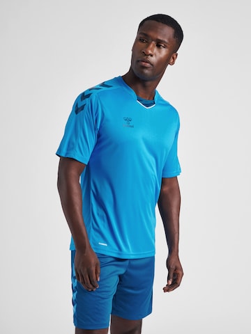 Hummel Performance Shirt 'CORE XK POLY' in Blue: front