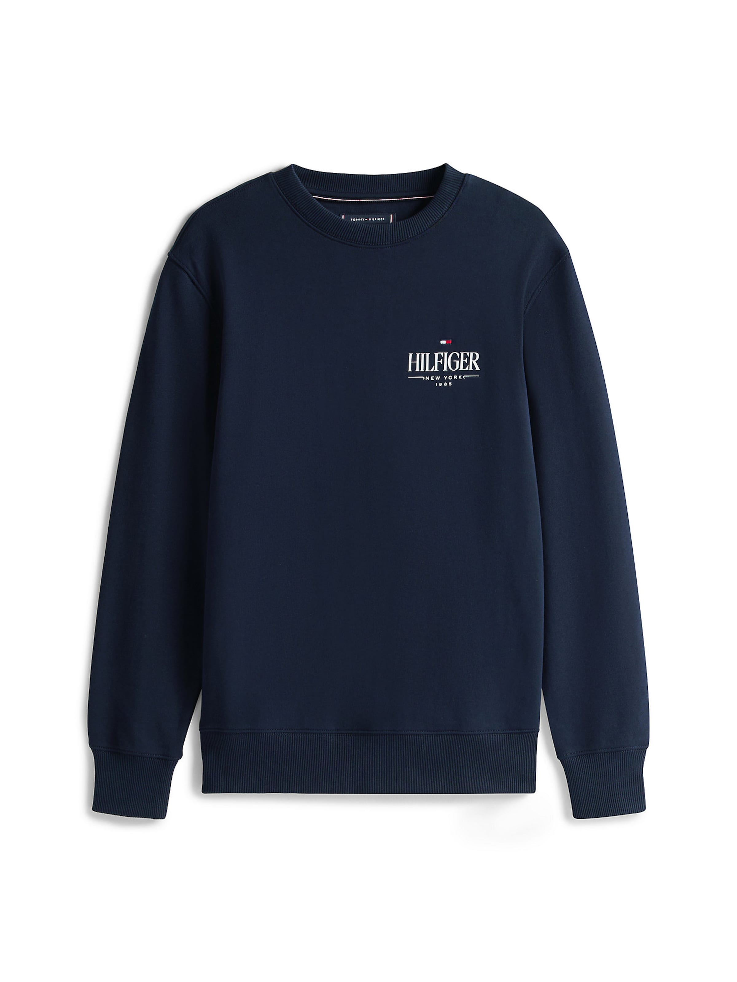 Sweat-shirt TOMMY HILFIGER en bleu : devant