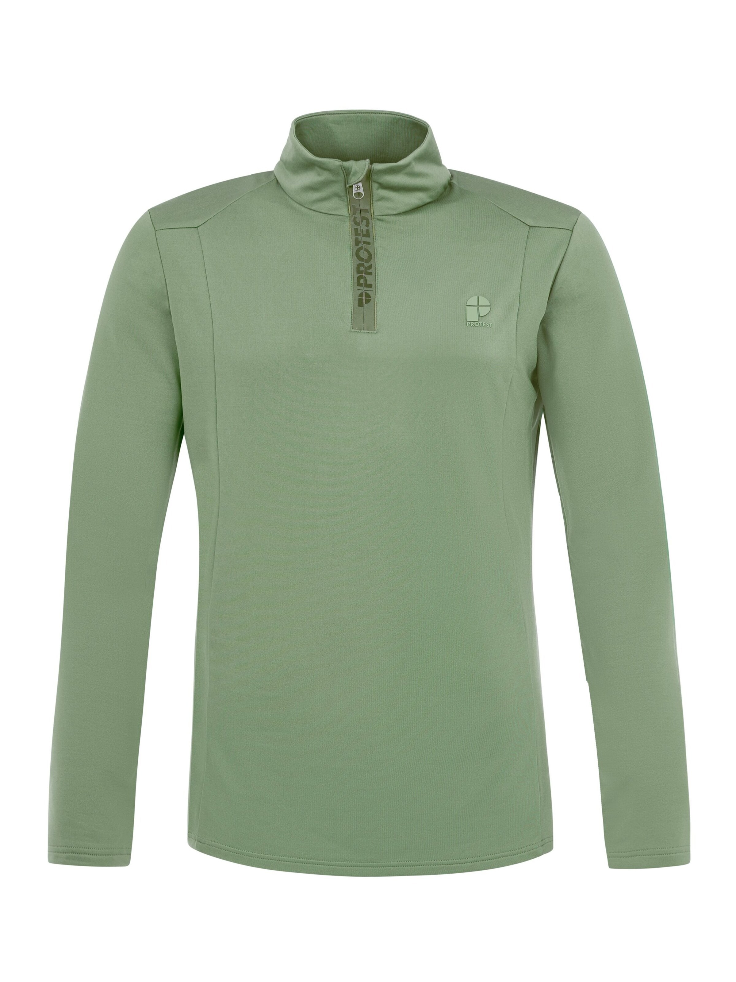 PROTEST Sports sweatshirt 'REWILL' in Green: front