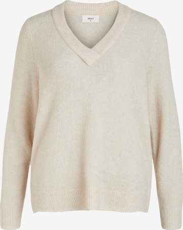 Pullover 'Ellie' di OBJECT in beige: frontale