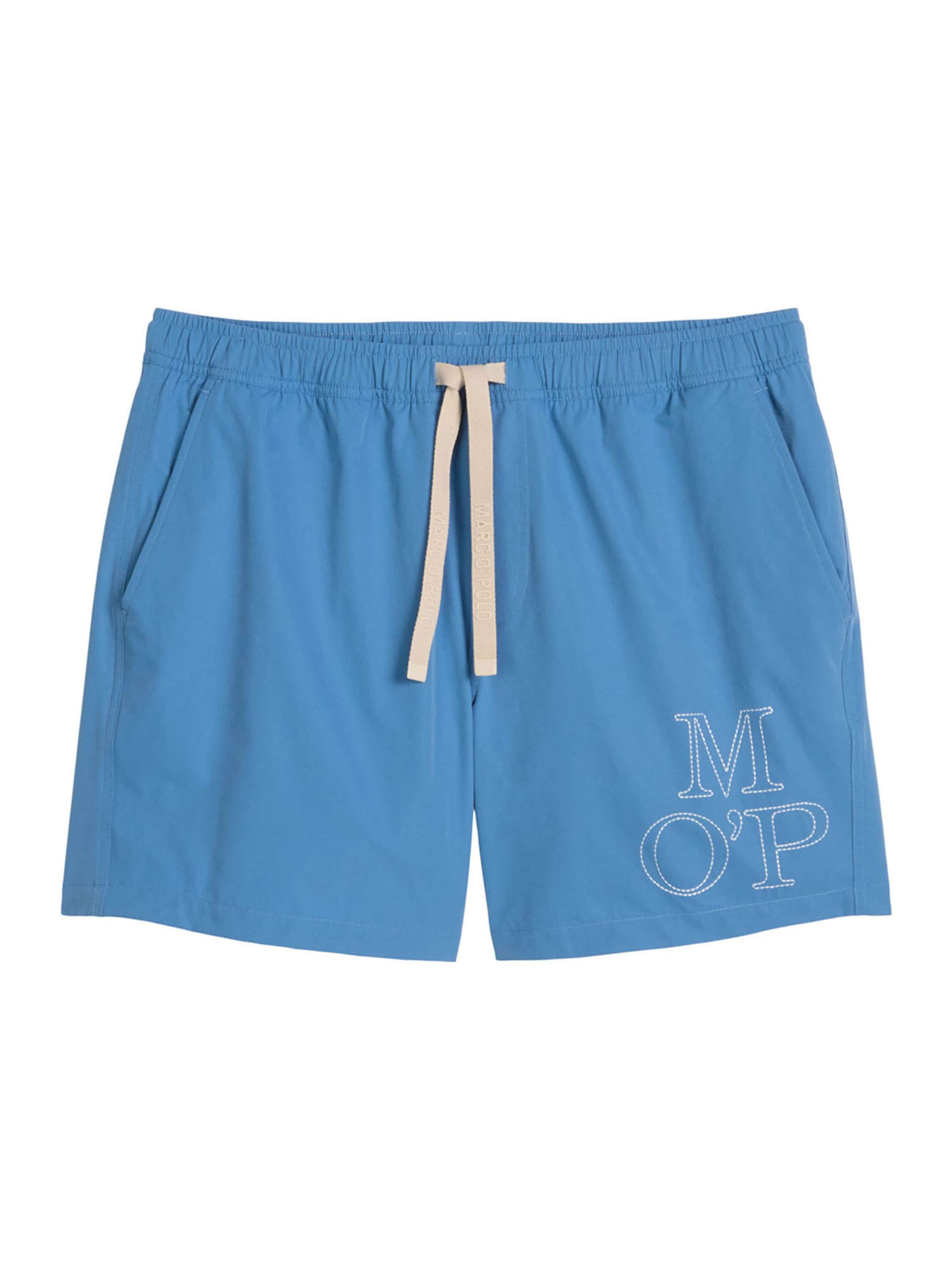 Shorts de bain ' Woven ' Marc O'Polo en bleu : devant