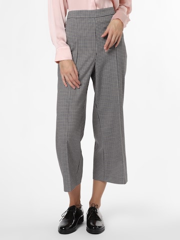 Someday Wide leg Pantalon 'Chenilana' in Grijs: voorkant