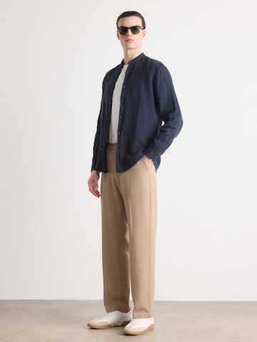 BOSS Orange Regular fit Overhemd 'Race_1' in Blauw
