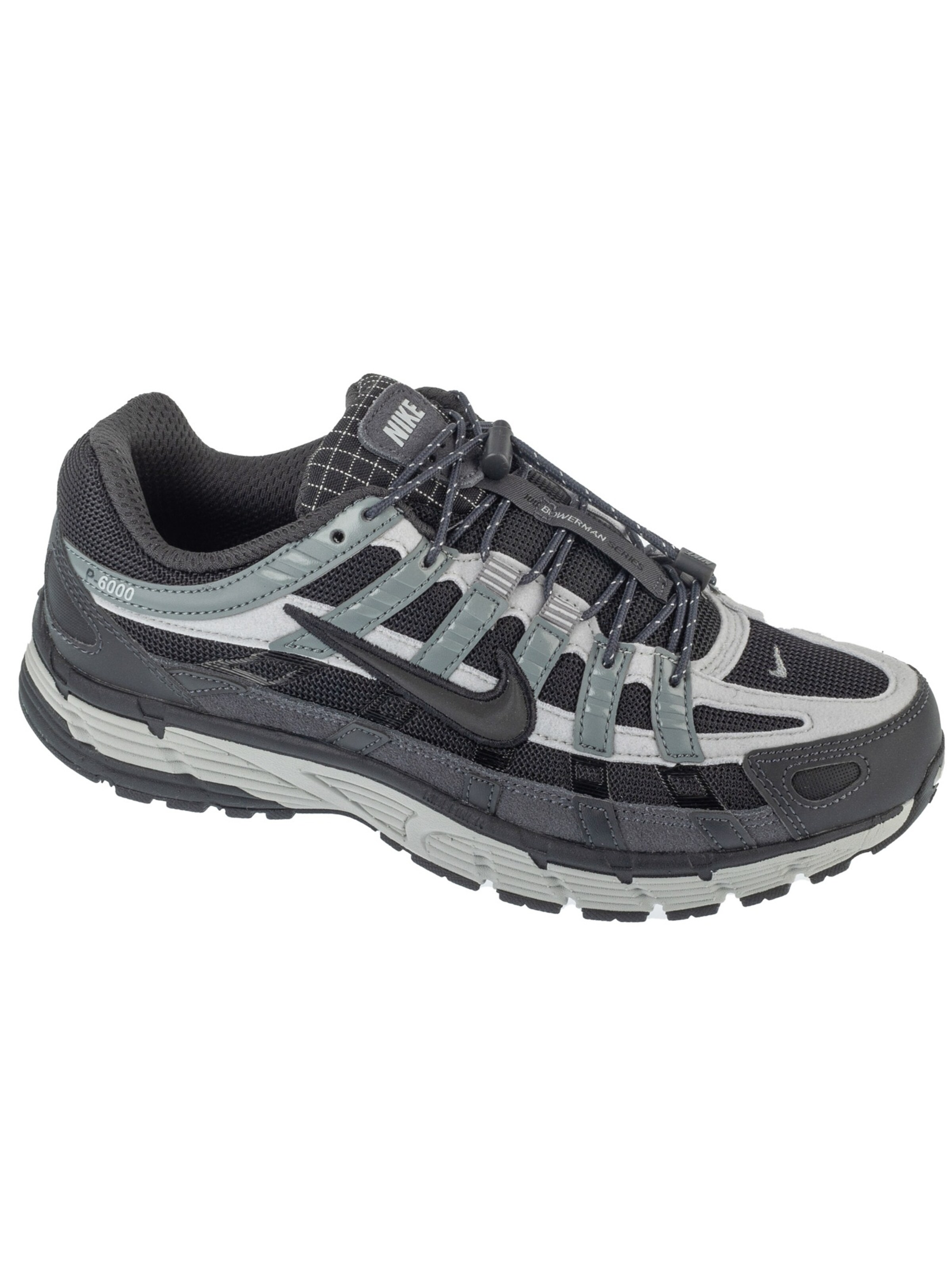 NIKE Platform trainers 'Nike P-6000' in Black: front