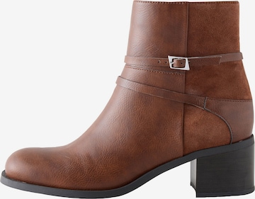 Ankle boots 'Forever Comfort' di Next in marrone: frontale