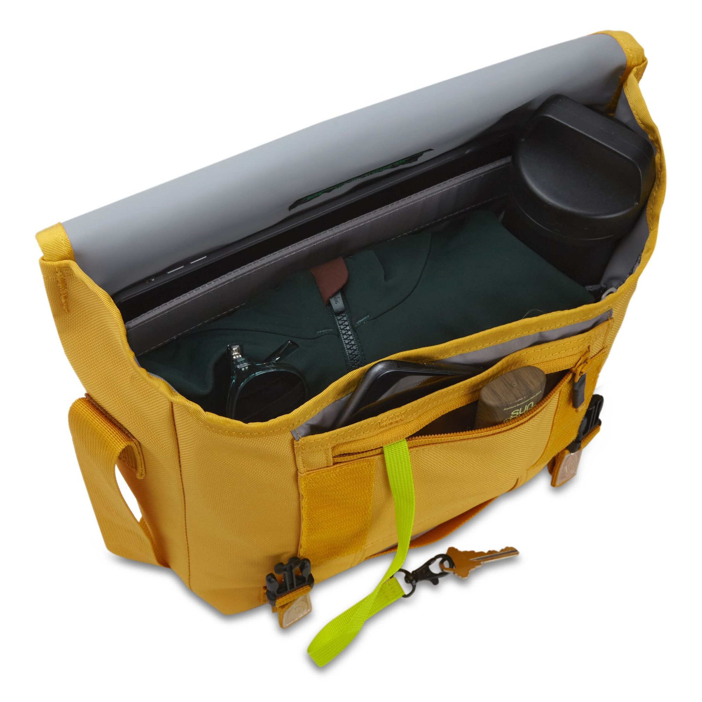 TIMBUK2 Laptoptasche 'Heritage' in Gelb