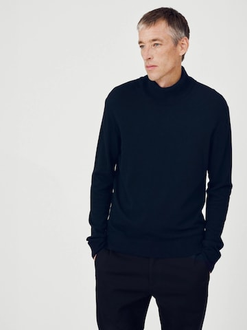 SANVT Pullover 'The Merino Roll Neck'‌‌‌‌‌‌ in Blau