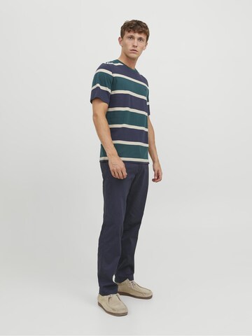 JACK & JONES - Regular Calças chino 'Kane Dave' em azul