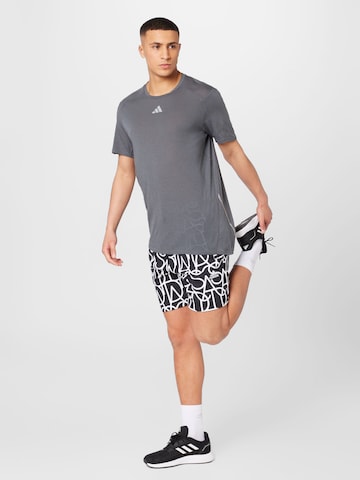 T-Shirt fonctionnel 'Win Confidence ' ADIDAS PERFORMANCE en gris