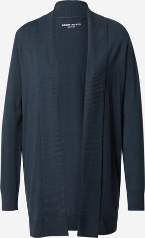 GERRY WEBER Knit Cardigan in Blue: front