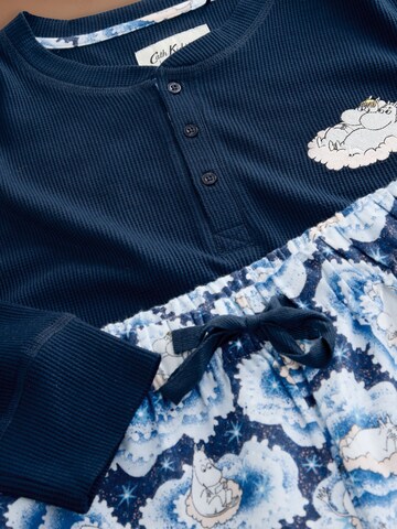Cath Kidston Hosszú pizsama 'Moomins' - kék