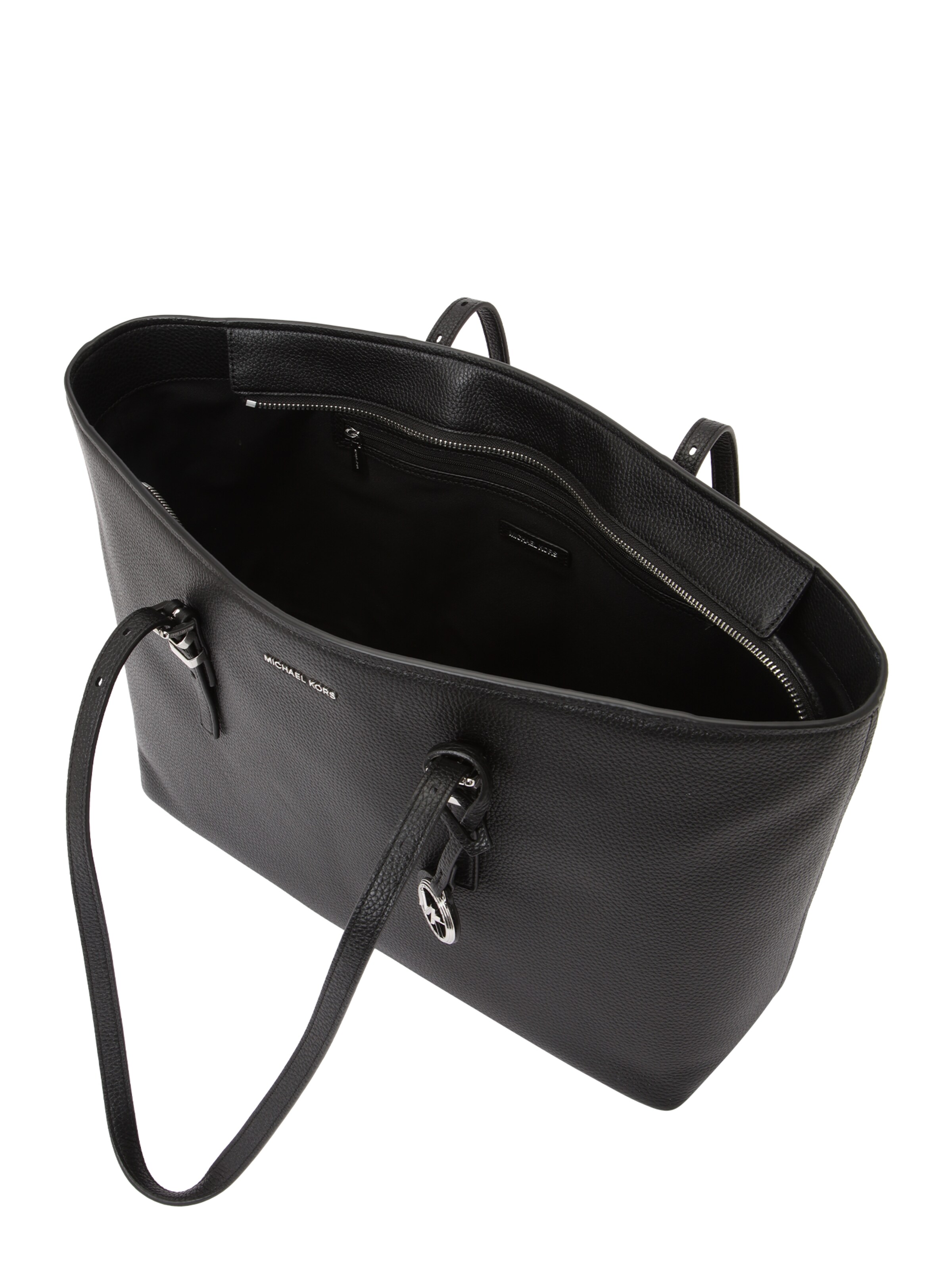 MICHAEL Michael Kors Nakupovalna torba | črna barva