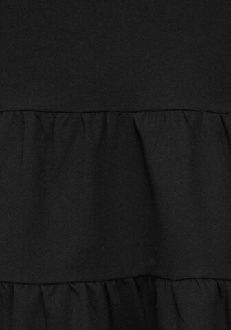 LASCANA Kleid in Schwarz