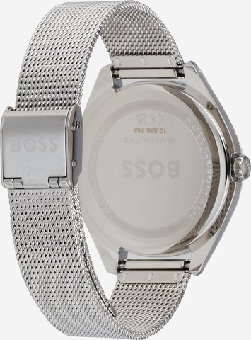 BOSS Black Analoog horloge in Zilver