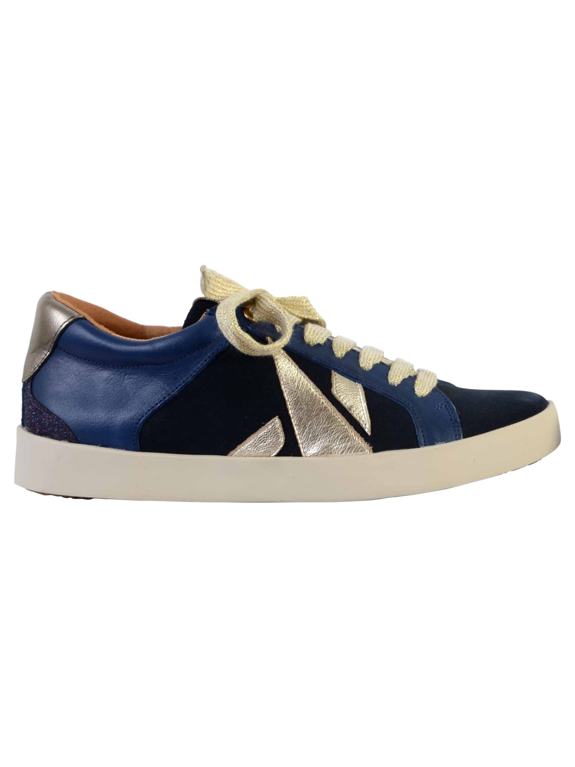 Chaussure de sport à lacets Emilie Karston en bleu