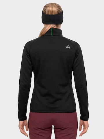 Schöffel Functionele fleece jas 'Cascata' in Zwart