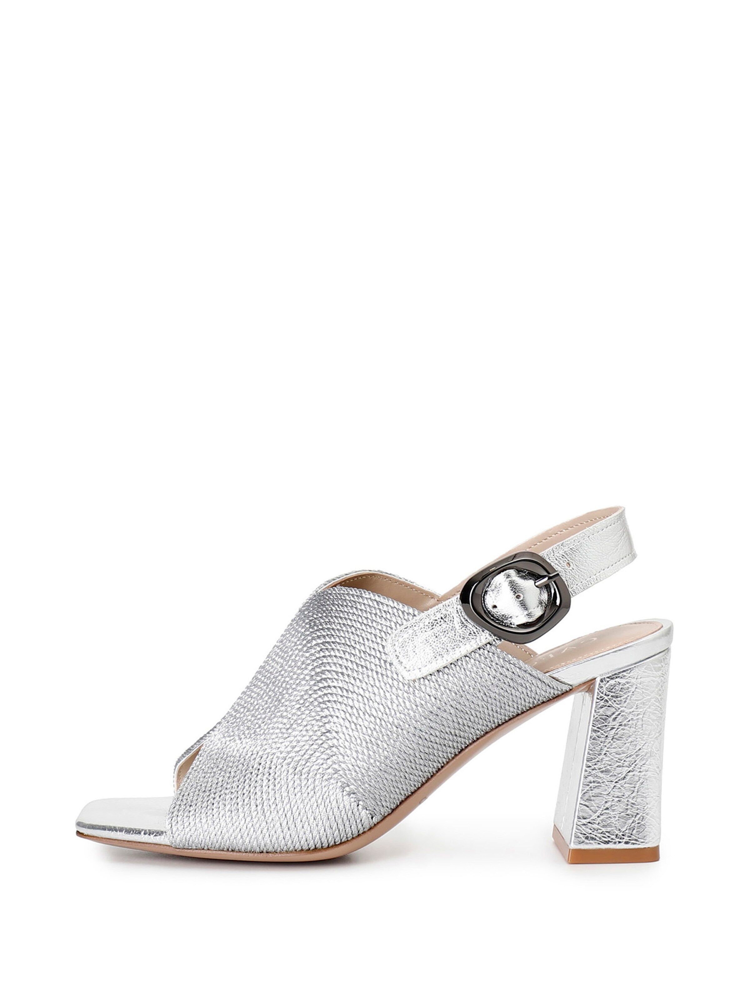 Décolleté di CAFè NOIR in argento: frontale