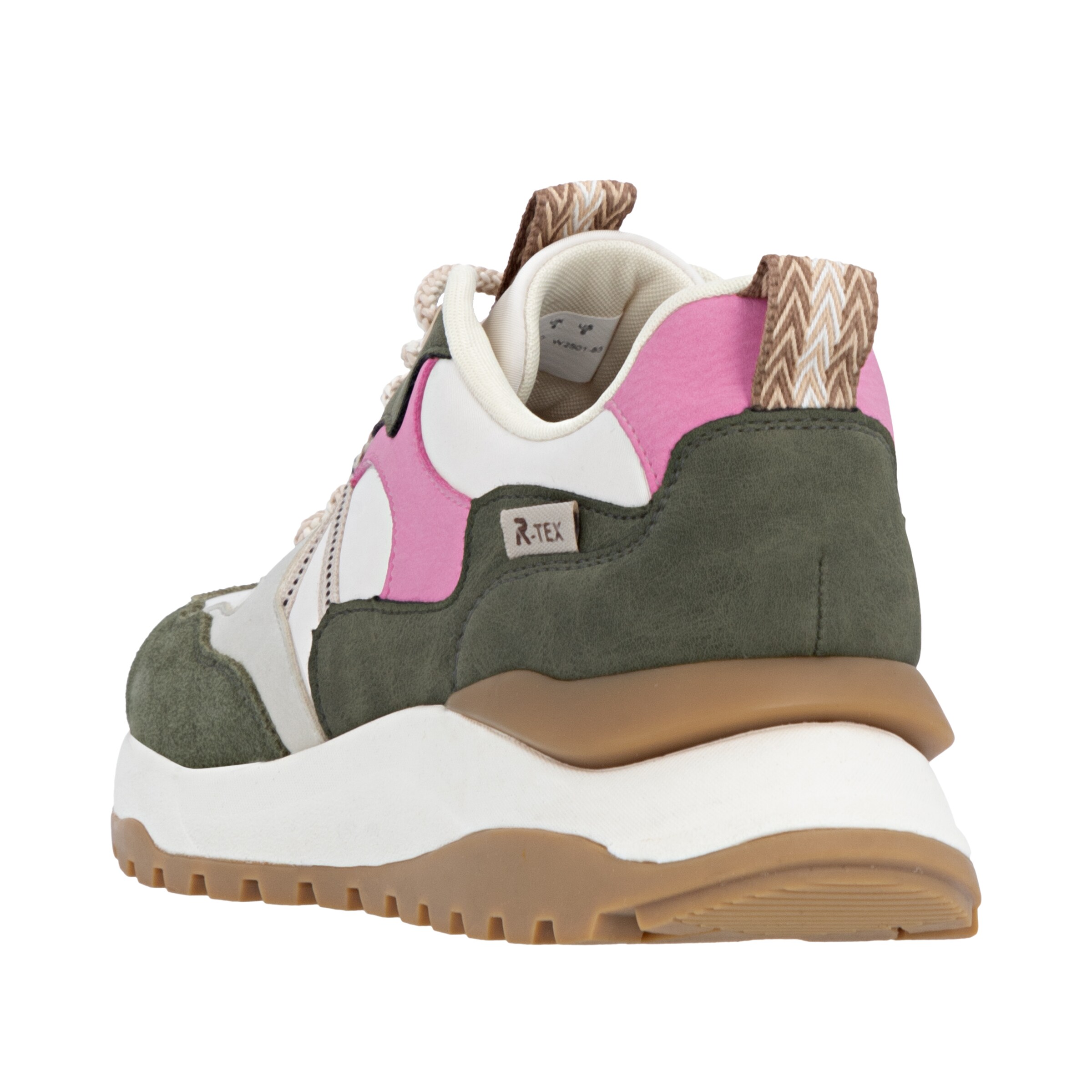 Baskets basses Rieker en blanc