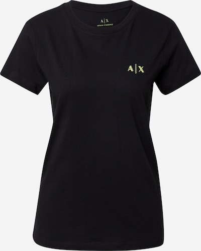 Tricou '3KYTGE' ARMANI EXCHANGE pe galben neon / gri / negru, Vizualizare produs