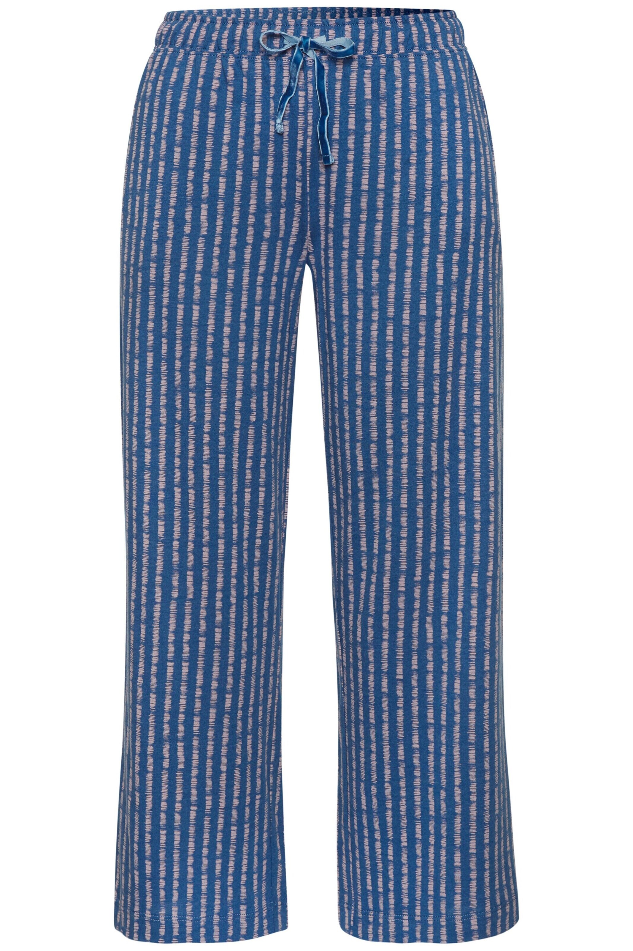 VIVANCE Pajama Pants in Blue: front