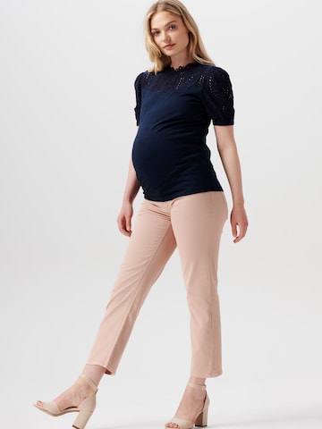 Regular Jeans de la Esprit Maternity pe roz: față