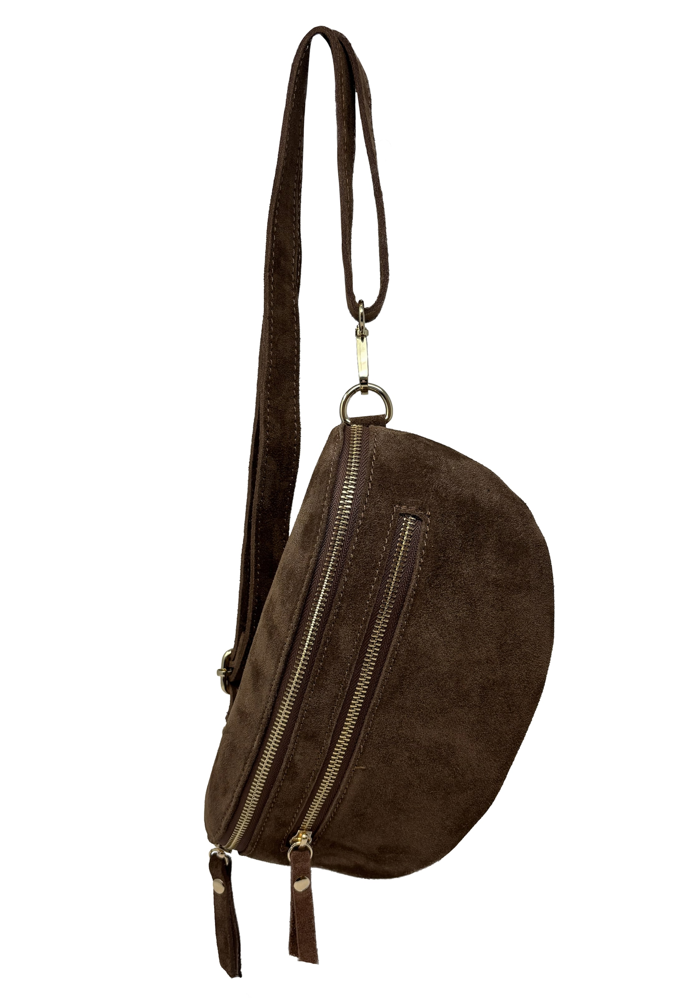 Sac bandoulière CHICCA BORSE en marron : devant