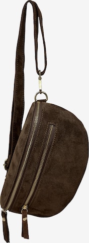 Sac bandoulière CHICCA BORSE en marron : devant