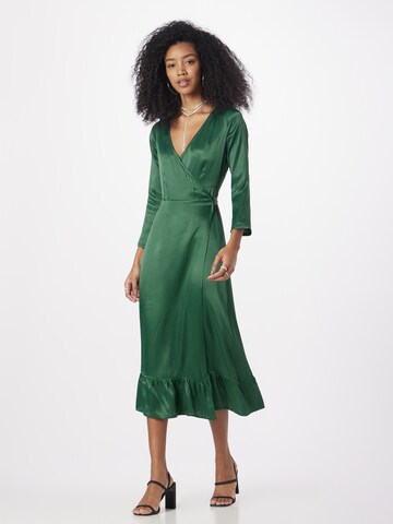 Bizance Paris - Vestido 'RORY' em verde: frente