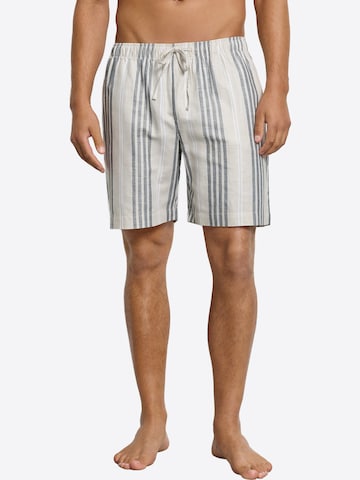 Hanro Pyjamabroek ' Urban Casuals ' in Beige: voorkant