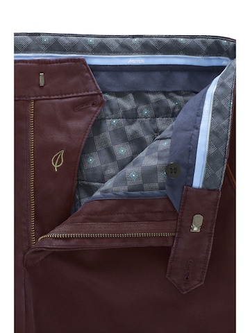 Regular Pantalon chino 'New York 2-5617' MEYER en rouge