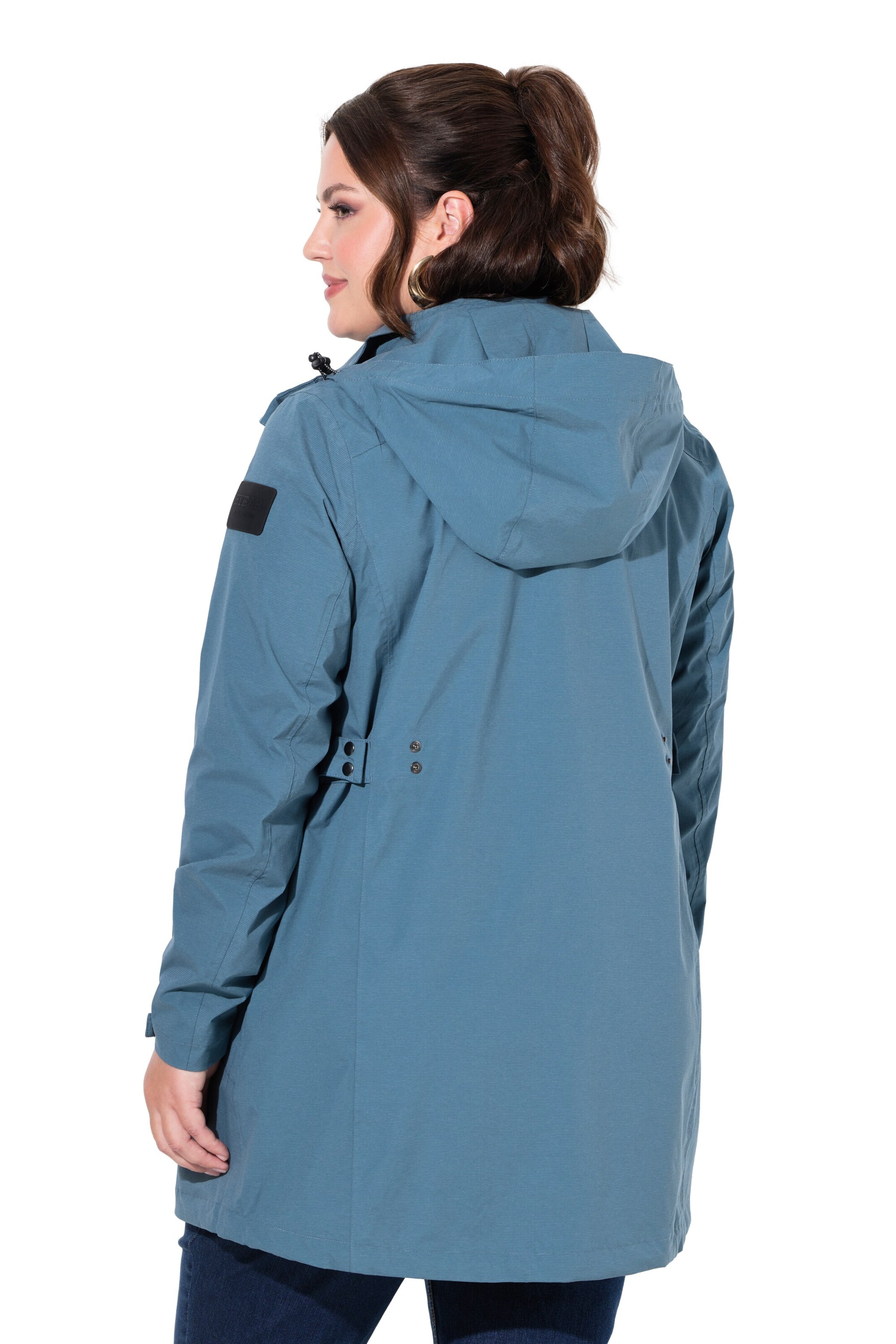 Ulla Popken Übergangsjacke in Blau