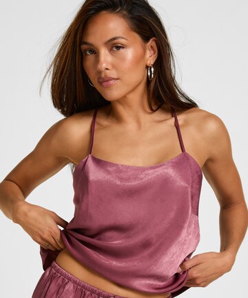 Hunkemöller Slaapshirt in Lila: voorkant