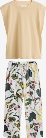 dzeltens Next Pidžama: no priekšpuses