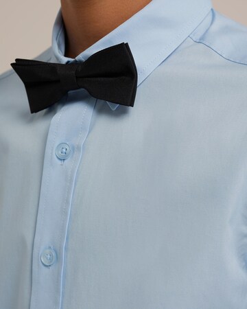 WE Fashion Regular fit Button Up Shirt in Blue