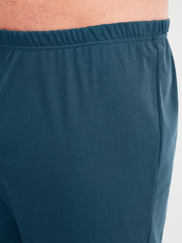 CALIDA Long Pajamas 'Relax Streamline' in Green
