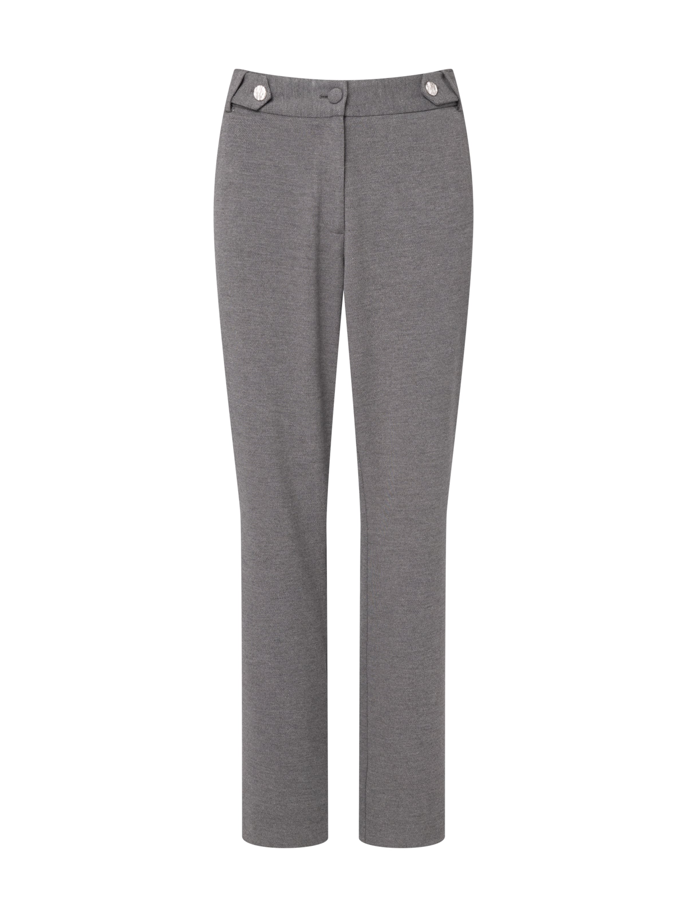 Quiosque Štandardný strih Nohavice - Sivá: predná strana